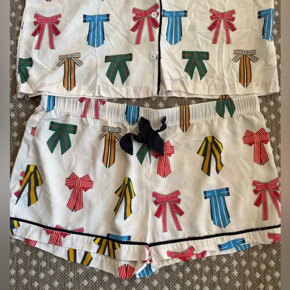 Katie Kime Pajama Shorts Set, Size XL, NEW - Picture 2 of 5
